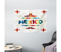 Sombrero Aztec Wide Tapestry