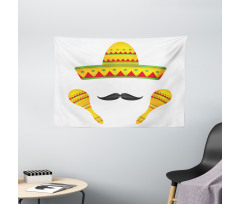 Famous Mexican Wide Tapestry