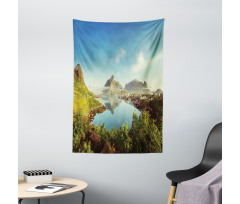 Sunny Fall Day Image Tapestry