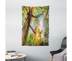 Vibrant Summer Sky Tapestry