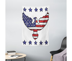 Patriotic Eagle Tapestry
