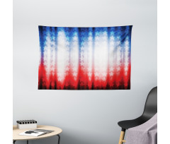 Abstract Digital Star Wide Tapestry