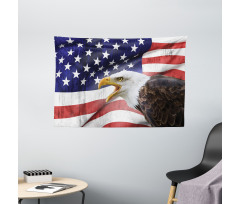 Bald Eagle Wide Tapestry