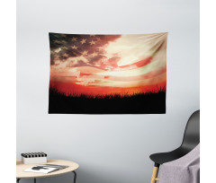 Sunset Wide Tapestry