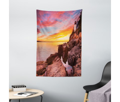 Harbor Sea Shore Sky Tapestry