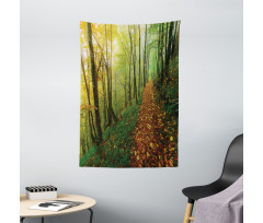 Forest Path View Tapestry