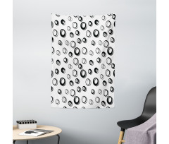 Minimalist Rounds Tapestry