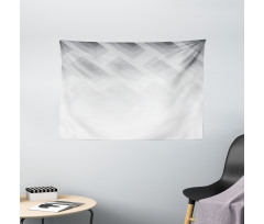 Blur Square Shapes Wide Tapestry