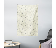 Airline Map Flight Trip Tapestry