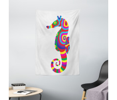 Funny Colorful Fauna Tapestry