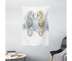 Seahorse Lovers Tapestry