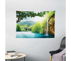 Crotian Lake Forest Wide Tapestry