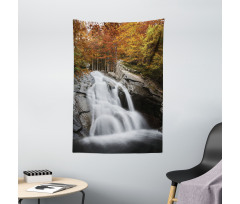 Fall Trees with Lake Tapestry