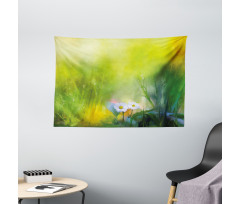 Pastoral Chamomile Wide Tapestry