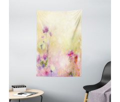 Vintage Magnolia Blooms Tapestry