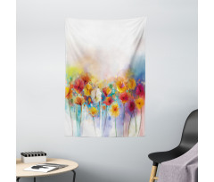 Gerbera Flower Bouquet Tapestry