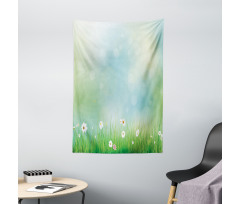 Spring Nature Field Tapestry