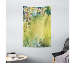 Spring Foliage Vintage Tapestry