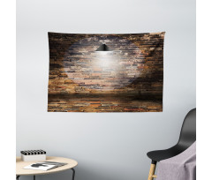 City Life Image Brick Wide Tapestry