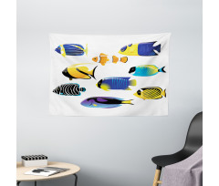 Cod Bonito Palette Wide Tapestry