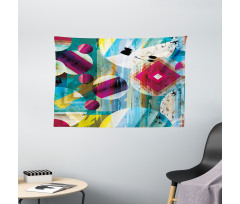 Surreal Pattern Wide Tapestry