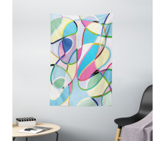 Colorful Lines Tapestry