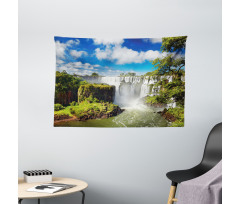 Agentinean Waterfall Wide Tapestry