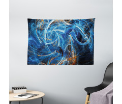 Science Ficton Digital Wide Tapestry