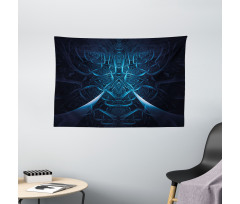 Abstract Spooky Effect Wide Tapestry