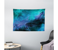 Surreal Hazy Colors Wide Tapestry