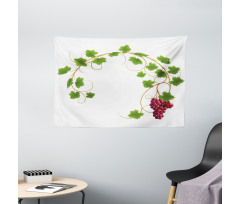 Cluster Ivy Fresh Wide Tapestry