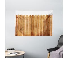 Wood Triangle Stripe Wide Tapestry