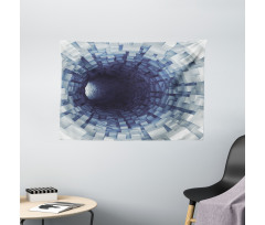 Digital Print of Tunnel Wide Tapestry
