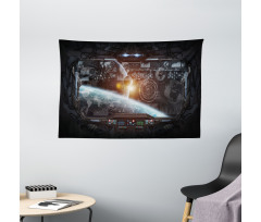 Wold Stardust Scenery Wide Tapestry