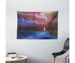 Psychedelic Sky Star Wide Tapestry