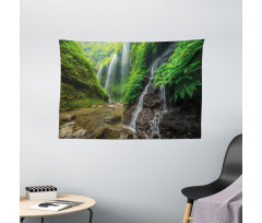 Waterfall Forest Wide Tapestry
