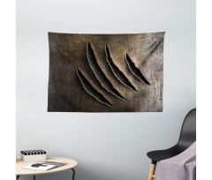 Wild Beast Claws Wide Tapestry