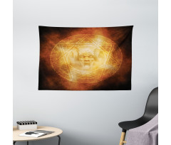 Demon View Wide Tapestry