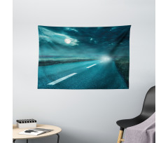 Storm Cloud Hell Wide Tapestry