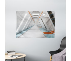 Cosmos Rocket Wide Tapestry