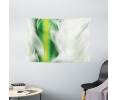 Cool Wavy Floral Wide Tapestry