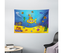 Nautical Kids Wide Tapestry