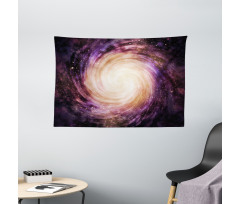 Alluring Space Hole Wide Tapestry