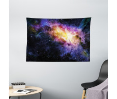 Alluring Nebula Stars Wide Tapestry