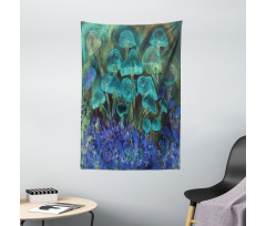Dreamy Mushroom Tapestry