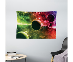 Cosmos Galaxy Nebula Wide Tapestry