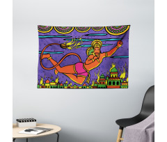 Divine Avatar Wide Tapestry