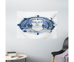 Occult Human Wide Tapestry