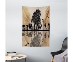 Cinderella Tale Carriage Tapestry