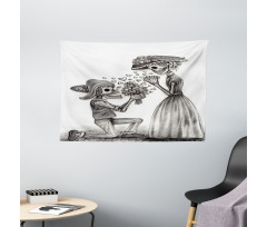 Mariage Wide Tapestry